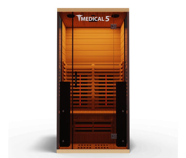 Medical 5 Sauna- Ultra Full-Spectrum 1 Person Infrared Sauna - WellMed Supply
