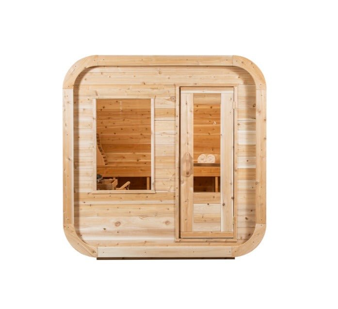 Dundalk Leisurecraft Canadian Timber 2-4 Person Luna Sauna | CTC22LU - WellMed Supply