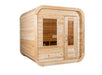 Dundalk Leisurecraft Canadian Timber 2-4 Person Luna Sauna | CTC22LU - WellMed Supply