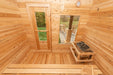 Dundalk Leisurecraft Canadian Timber 2-4 Person Luna Sauna | CTC22LU - WellMed Supply