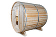 Dundalk Leisurecraft Canadian Timber 4 Person Harmony Barrel Sauna | CTC22W - WellMed Supply