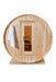 Dundalk Leisurecraft Canadian Timber 4 Person Harmony Barrel Sauna | CTC22W - WellMed Supply