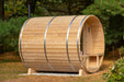 Dundalk Leisurecraft Canadian Timber 4 Person Serenity Barrel Sauna | CTC2245W - WellMed Supply