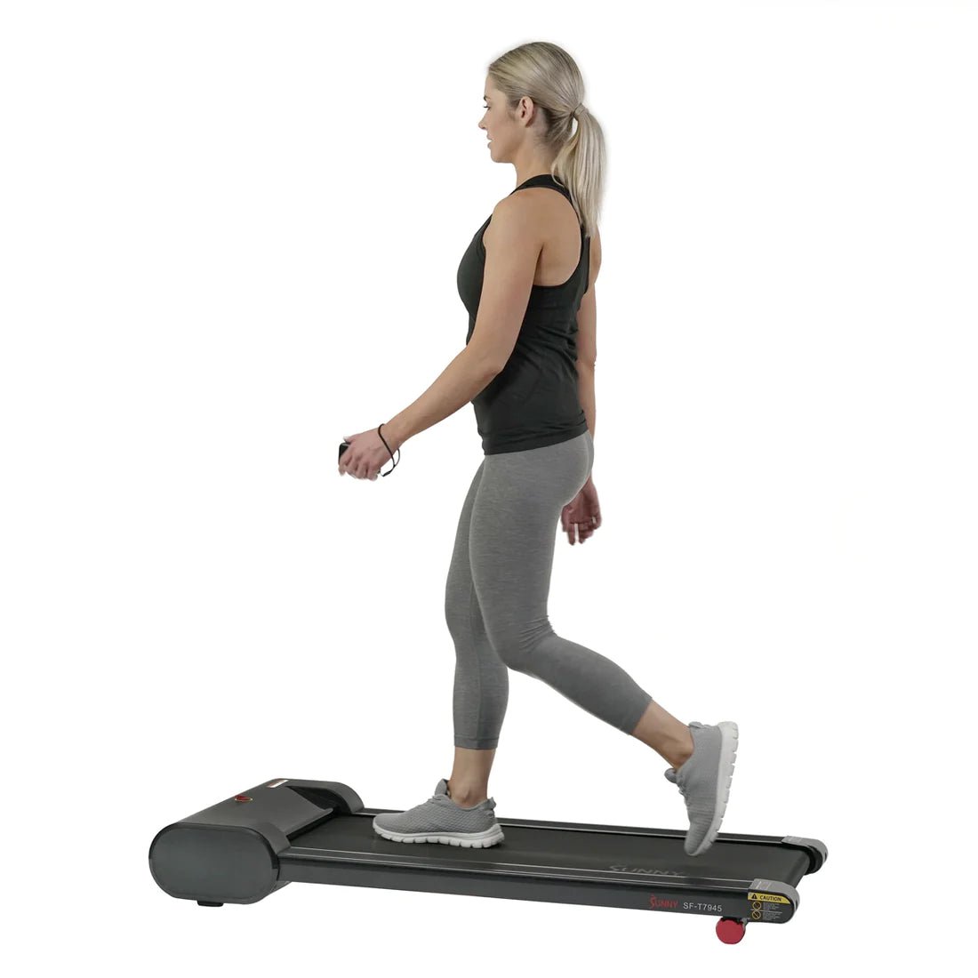 Sunny Health & Fitness Under Desk Treadmill Slim Work Office Treadmill - WellMed Supply