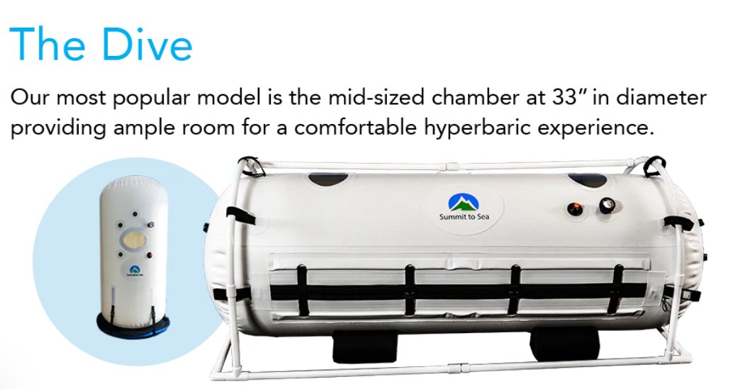 Summit to Sea Dive Hyperbaric Chamber - WellMed Supply