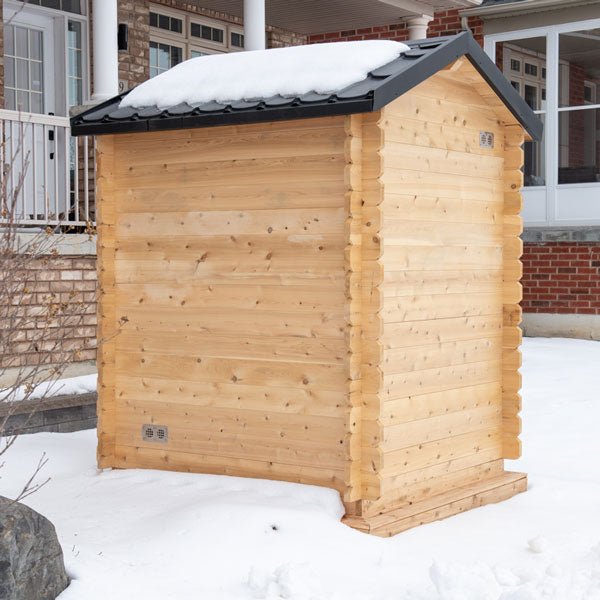 Canadian Timber 2-3 Person Granby Cabin Sauna - WellMed Supply