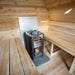 Dundalk Leisurecraft Canadian Timber 2-4 Person MiniPOD Sauna CTC77MW - WellMed Supply