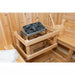 Dundalk Leisurecraft Canadian Timber 6 Person Tranquility Barrel Sauna | CTC2345W - WellMed Supply