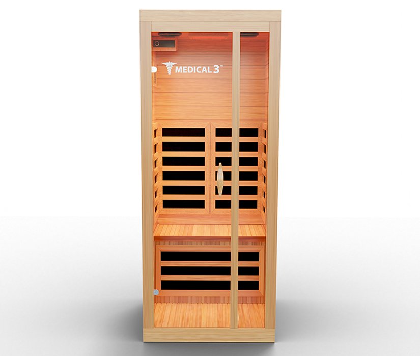 Medical Sauna - Medical 3 Sauna 1 Person - WellMed Supply