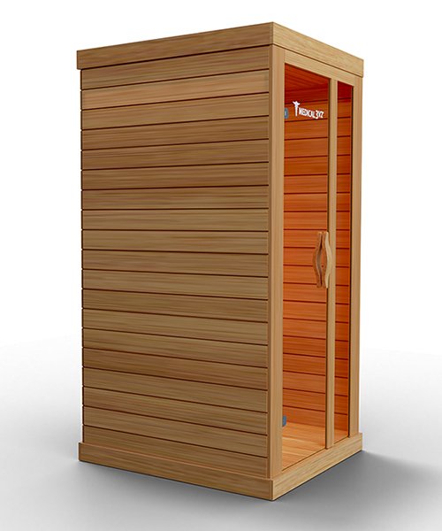 Medical Sauna - Medical 3 Version 2.0 1 Person Infrared Sauna - WellMed Supply