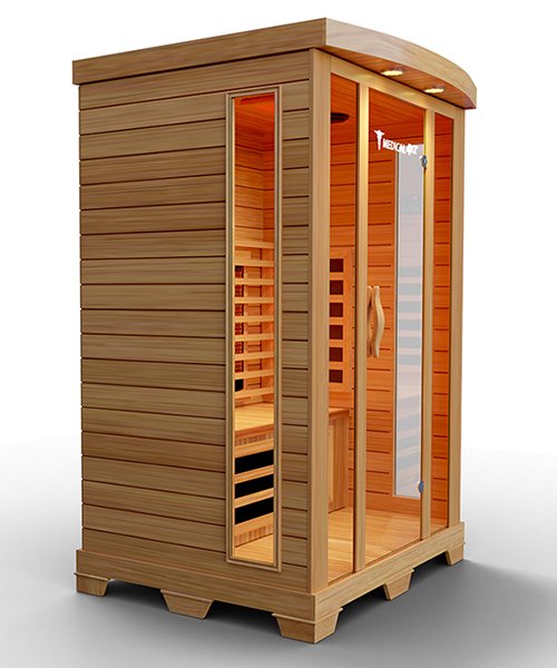 Medical Sauna - Medical 4 Version 2.0 2 Person Infrared Sauna - WellMed Supply