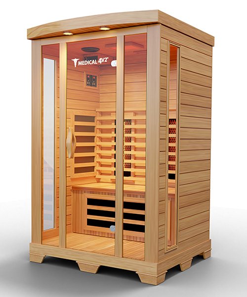 Medical Sauna - Medical 4 Version 2.0 2 Person Infrared Sauna - WellMed Supply