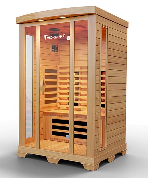 Medical Sauna - Medical 4 Version 2.0 2 Person Infrared Sauna - WellMed Supply