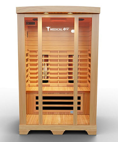 Medical Sauna - Medical 4 Version 2.0 2 Person Infrared Sauna - WellMed Supply