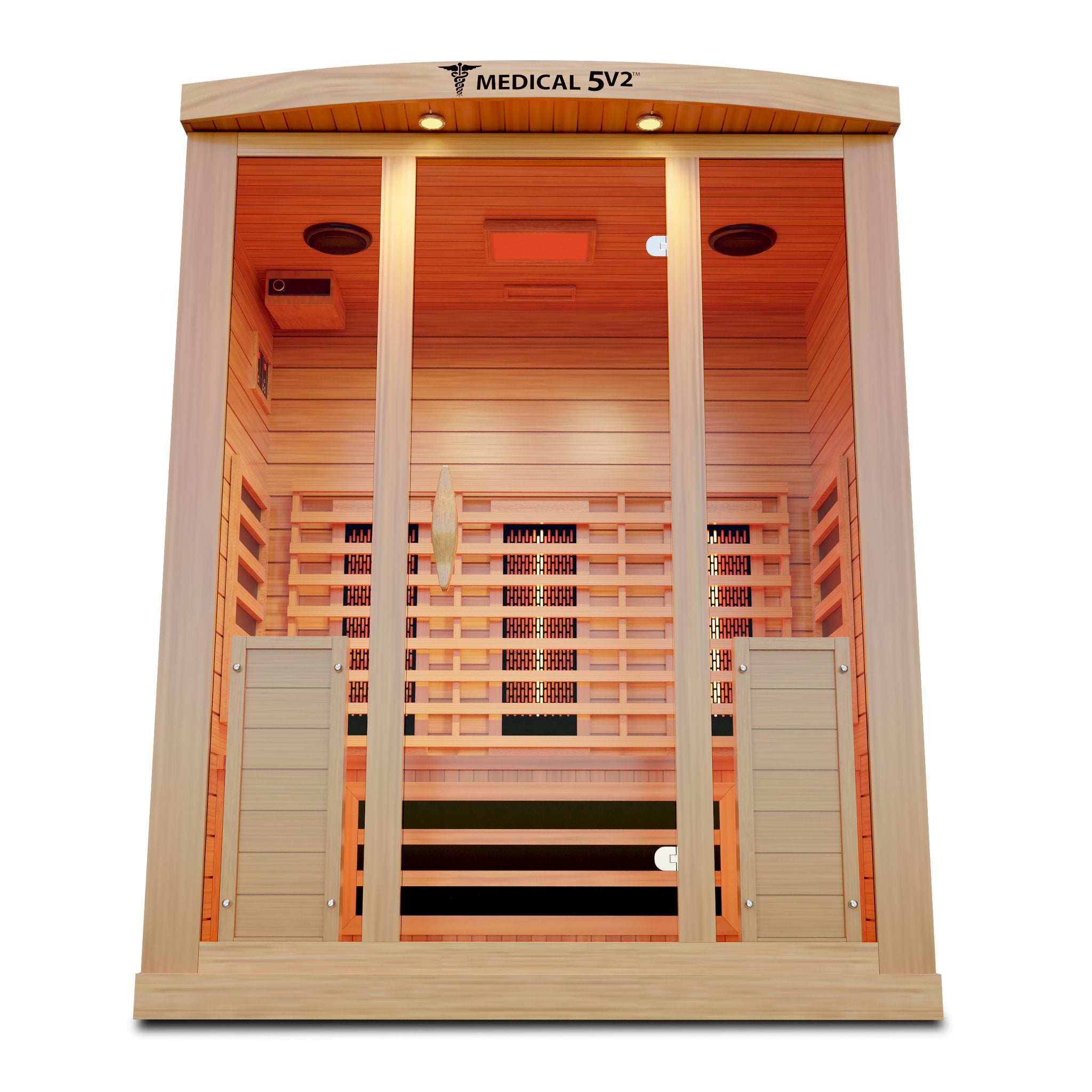 Medical Sauna - Medical 5 Version 2.0 3 Person Infrared Sauna - WellMed Supply