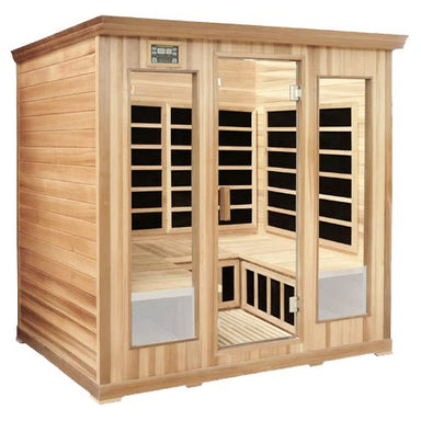 HealthSmart 4 Person FAR Infrared Sauna - WellMed Supply