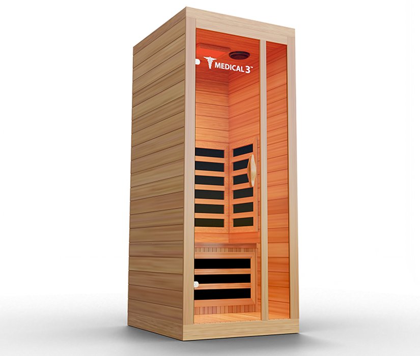 Medical Sauna - Medical 3 Sauna 1 Person - WellMed Supply