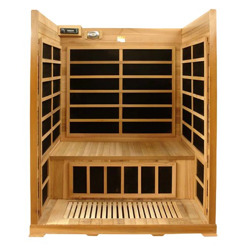 HealthSmart 3 Person FAR Infrared Sauna - WellMed Supply