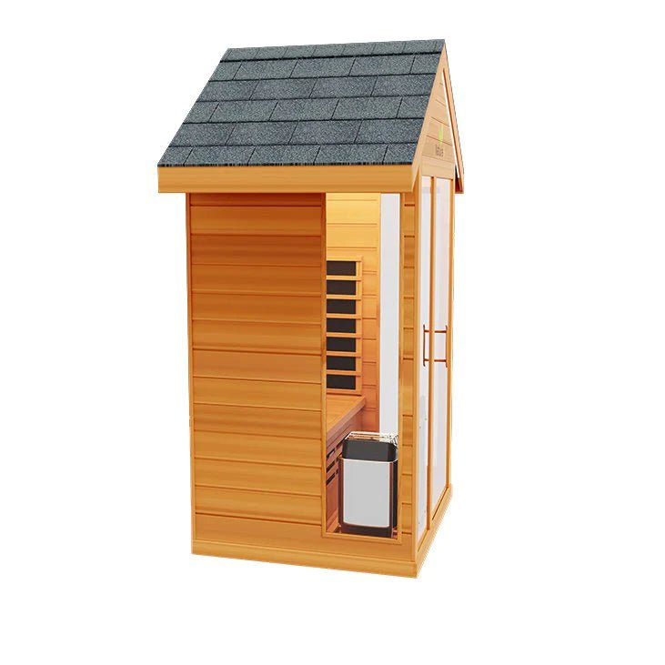Nature 5 Sauna - 2 Person Outdoor Infrared Sauna - WellMed Supply