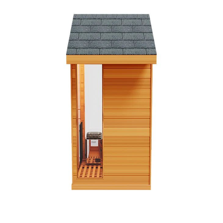 Nature 5 Sauna - 2 Person Outdoor Infrared Sauna - WellMed Supply